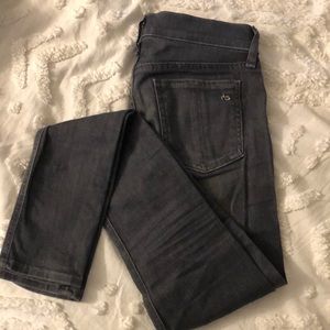Rag and Bone gray skinny jeans